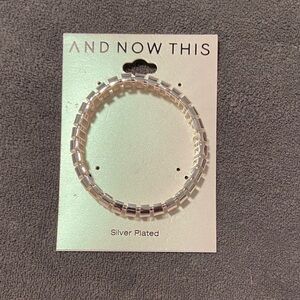 And Now This-Silver Plated Bracelet